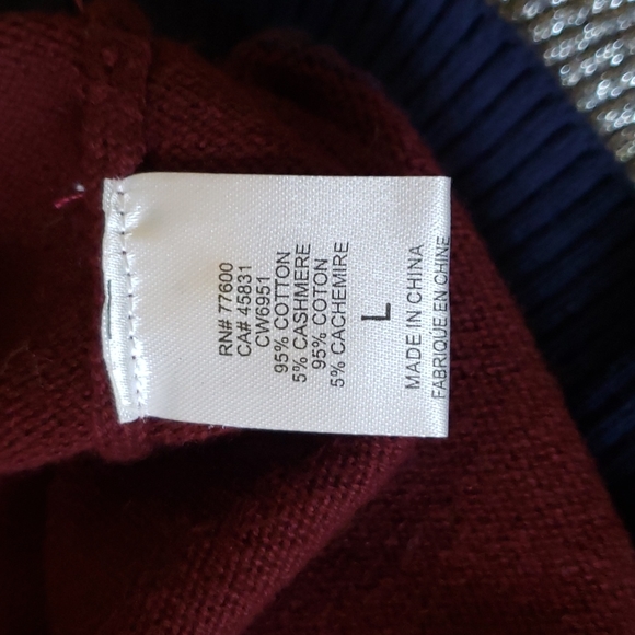 Maroon Cardigan Sweater - Picture 5 of 5